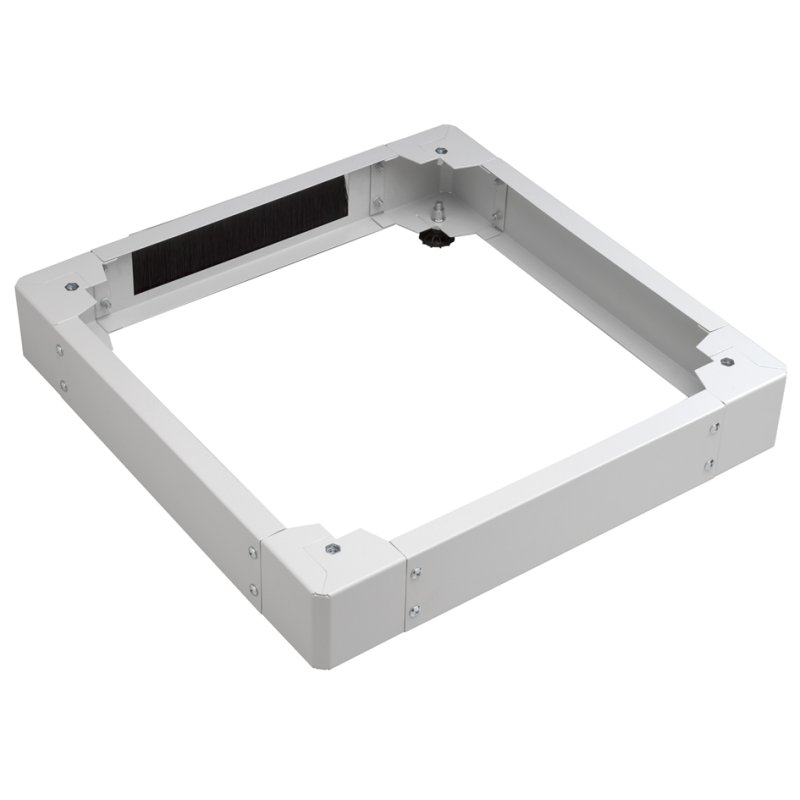 DIGITUS socle pour armoire serveur, 800×1000 mm, gris clair RAL 7035, hauteur 100 mm