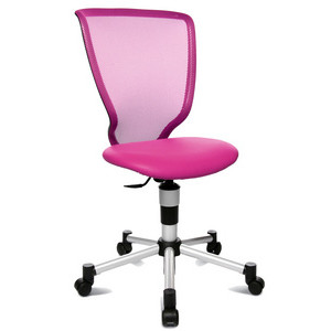 Topstar draaistoel Titan Junior, roze, kinderstoel, 60 kg draagkracht