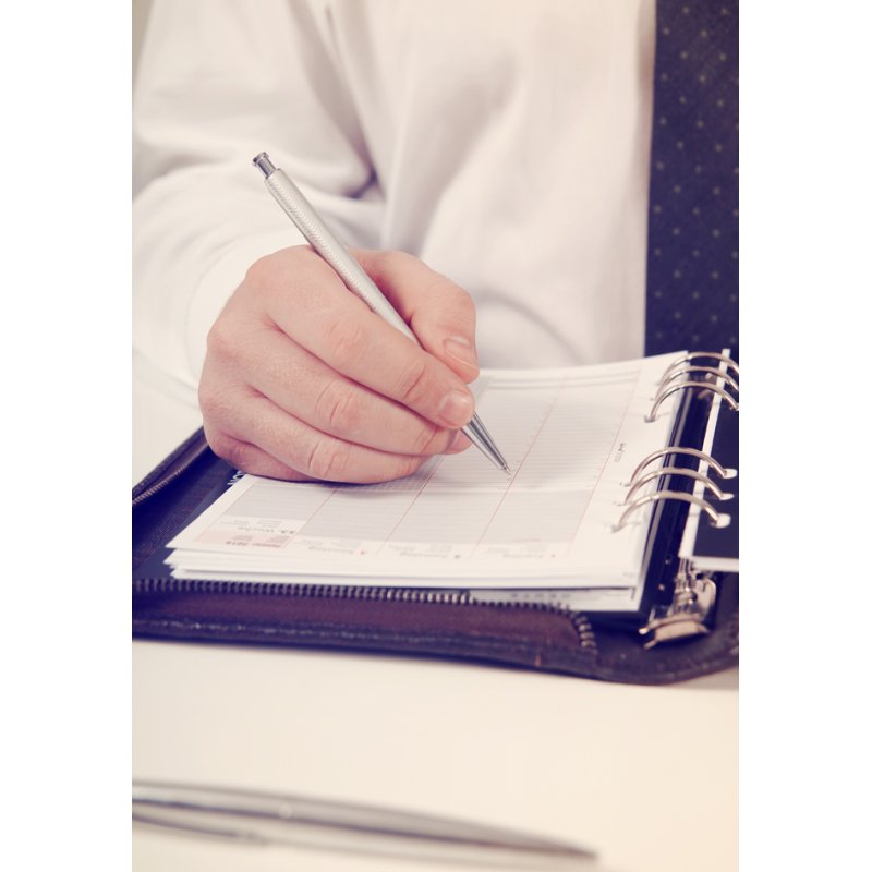 Bind Bureauagenda 15503-1, A5, bruin, zonder kalender