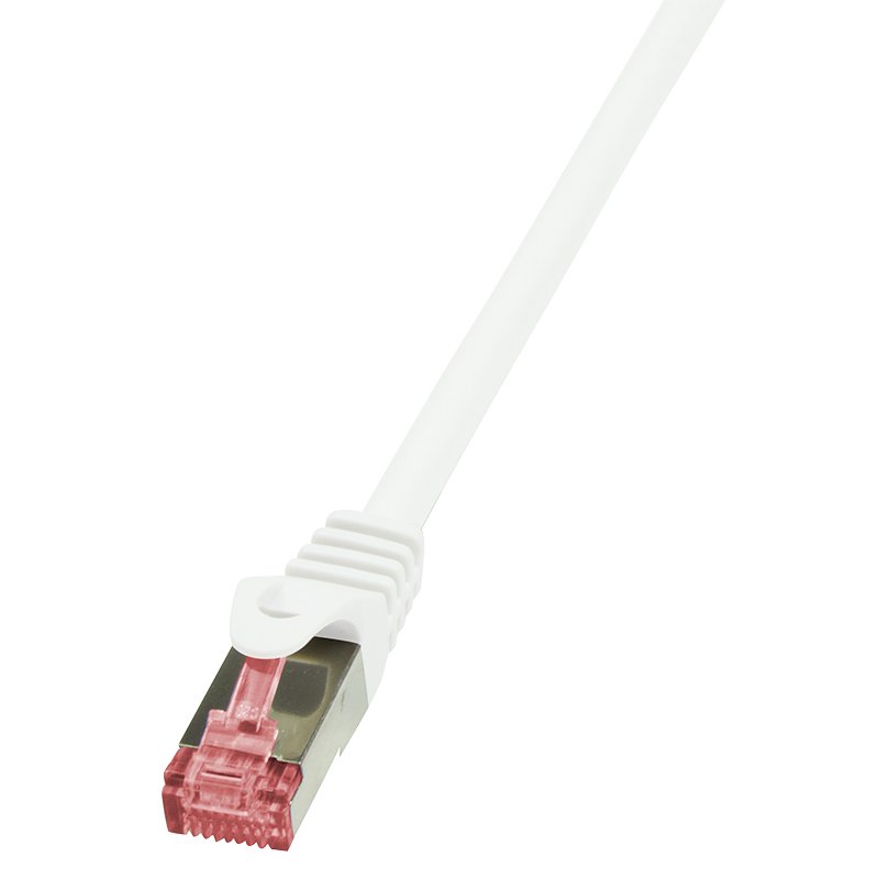 LogiLink Professional câble de brassage Cat. 6 S/FTP, 5,0 mètre, blanc