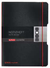herlitz notitieboek my.book flex, A4, PP-omslag, zwart