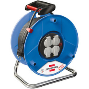 brennenstuhl kabelhaspel Garant Export, 50 m, oververhittingsbeveiliging, blauw