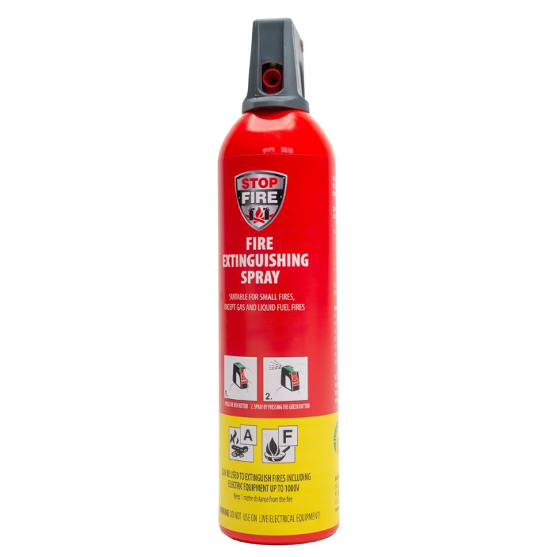 IWH REINOLD MAX spray extincteur STOP FIRE, sans fluor, 2 x 750 ml