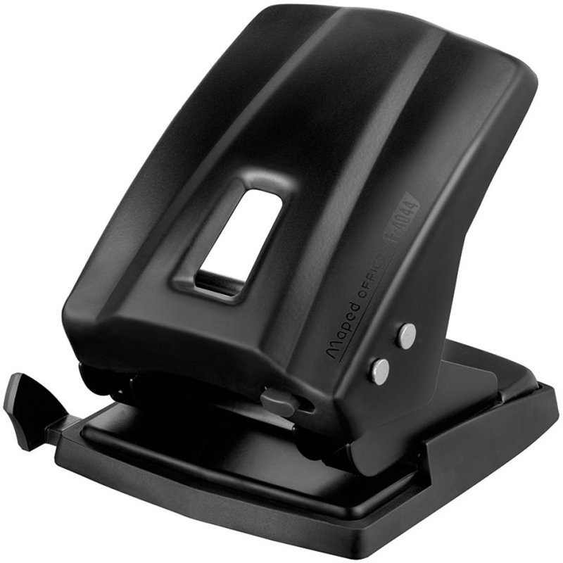 Maped perforator Essentials, zwart, metaal, 40 vel