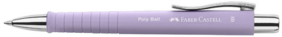 Faber-Castell drukbalpen POLY BALL XB, rosé, blauw, 0,6 mm