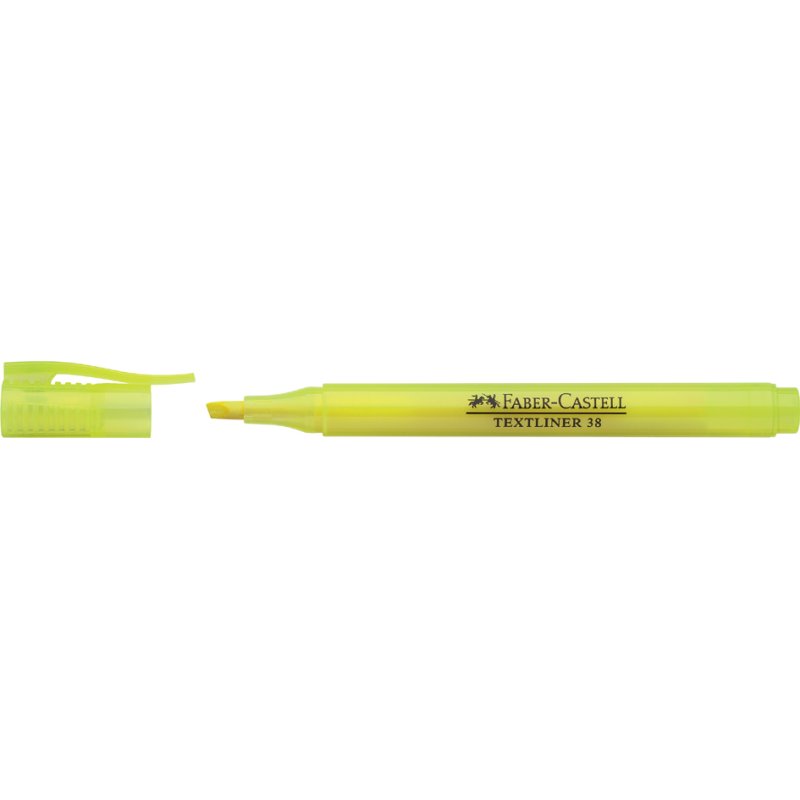 Faber-Castell surlignneur, rouge, 1,0-4,0 mm, pointe biseautée