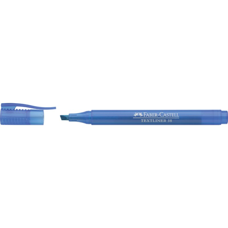 Faber-Castell surlignneur, rouge, 1,0-4,0 mm, pointe biseautée