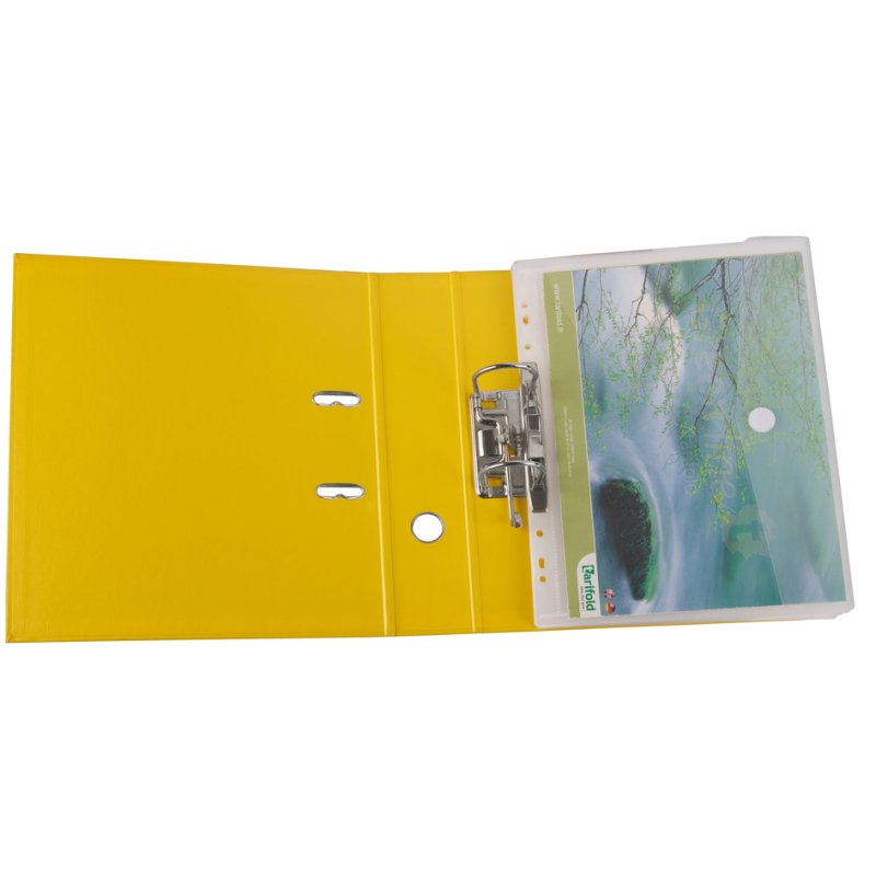 djois chemises de documents Green Line A4, transparent, fermeture velcro, 12 pièces