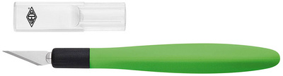 WEDO scalpel Comfortline, appelgroen, 150 mm, inclusief 5 vervangmesjes