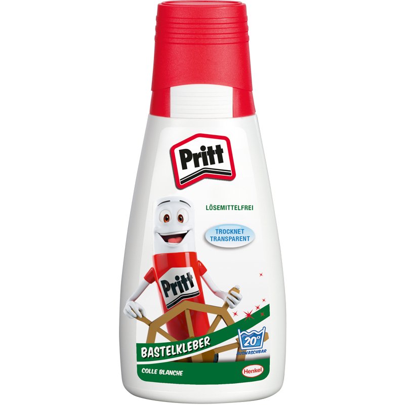 Pritt knutsellijm, oplosmiddelvrij, transparant, 100 g