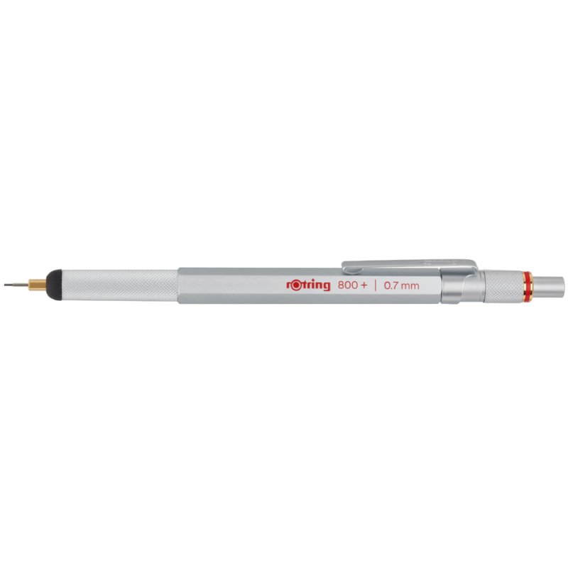 rotring vulpotlood en stylus 800+, 0,5 mm, zwart