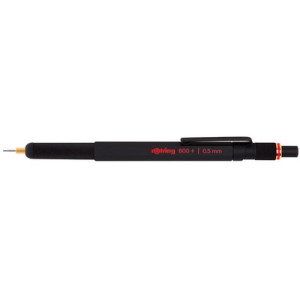rotring vulpotlood en stylus 800+, 0,5 mm, zwart