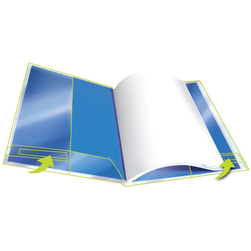 Oxford Magic Cover book covers, transparent, 10 pieces