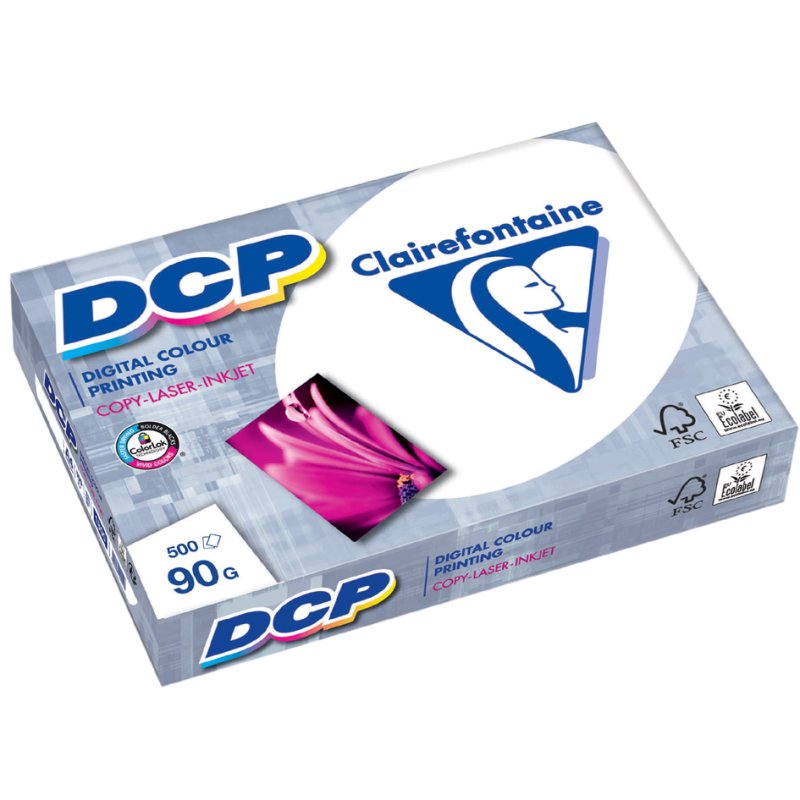 Clairefontaine papier multifonction imprimante A4, 120 g/m², 250 feuilles