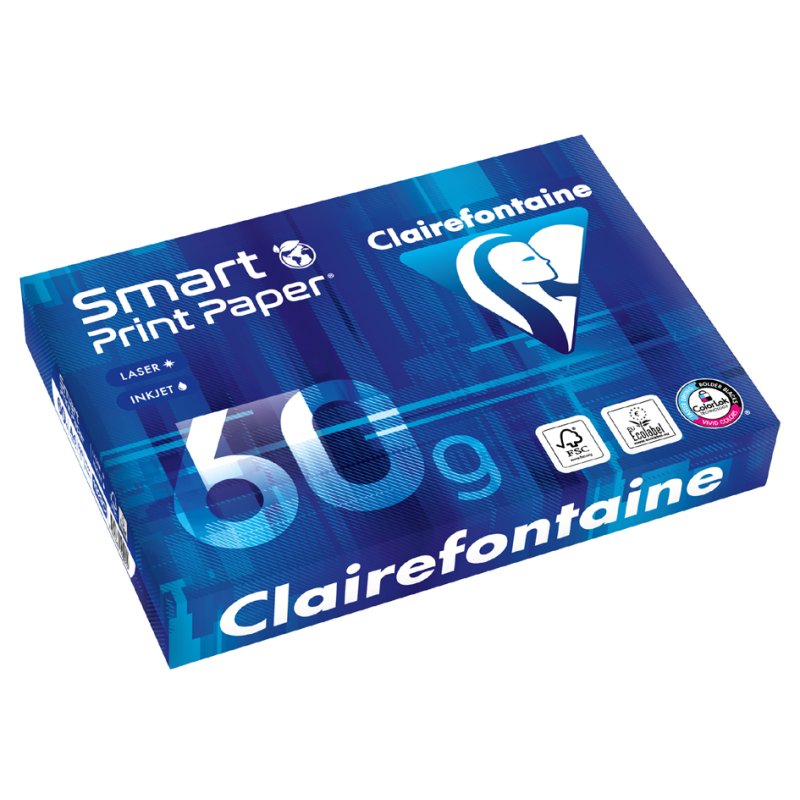 Clairefontaine papier multifonction pour photocopieuse, A4, blanc, 500 feuilles