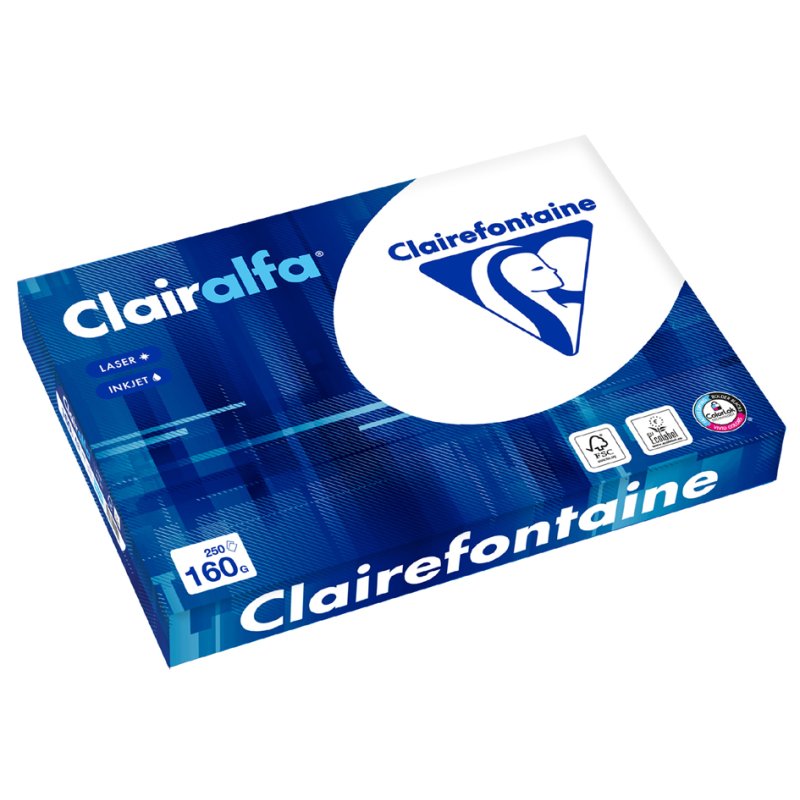 Clairefontaine papier multifonction A3, blanc extra, 120 g/m², 250 feuilles