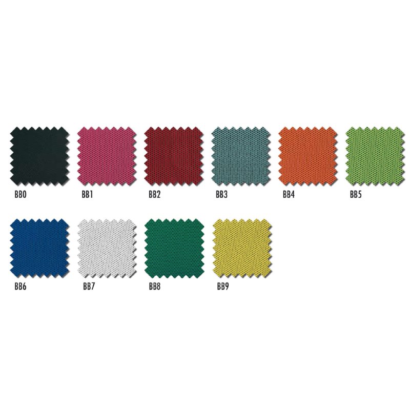 Topstar Fitness kruk Sitness Half Ball, rood, hoogte 530-660 mm, 100% polyester