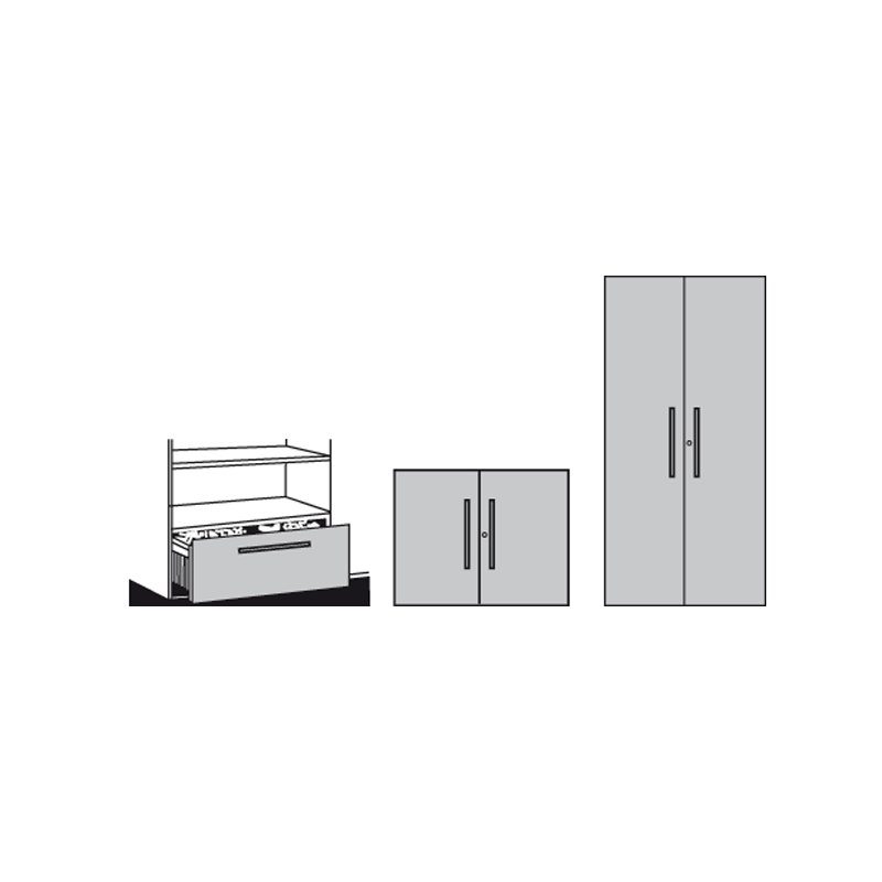 Kerkmann serre-joint Dante, blanc, 19×325×1900 mm