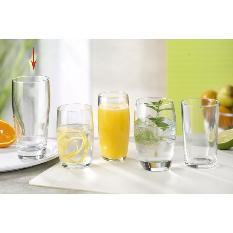 Esmeyer Arcoroc verre à bière, 33 cl, trait de remplissage 250 ml, 12 pièces