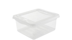 keeeper opbergdoos bea, 1,7 liter, transparant, 195×165×85 mm