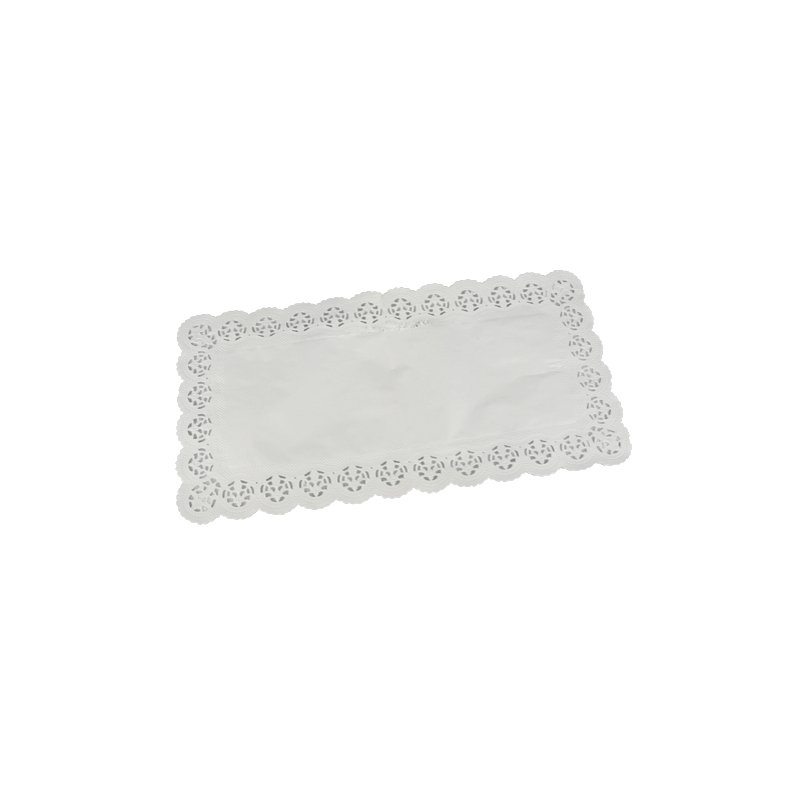 PAPSTAR napperons carrés, 400×200 mm, blanc, 6 pièces