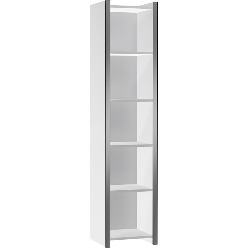 kerkmann jeu de portes de façade, 2 hauteurs classeurs, blanc, verrouillable