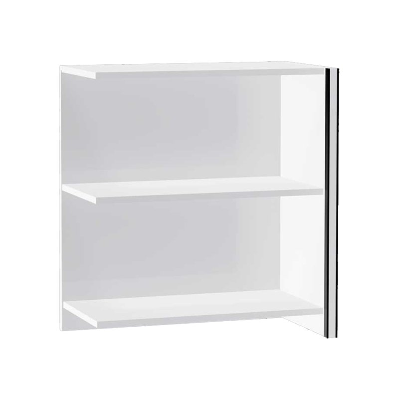 kerkmann ensemble de portes AVETO, verrouillable, gris clair, 76×70 cm