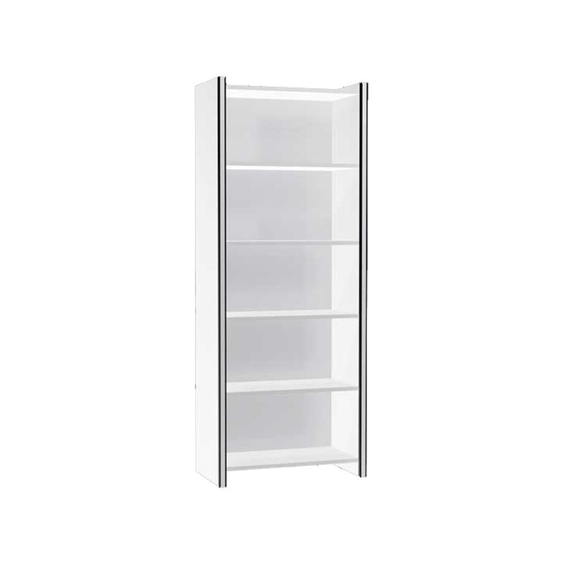 kerkmann ensemble de portes AVETO, verrouillable, gris clair, 76×70 cm