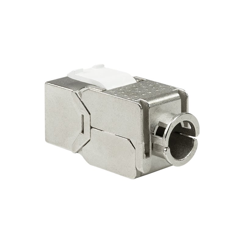 LogiLink Module de raccordement Professional Cat.6A classe EA, gris, blindé