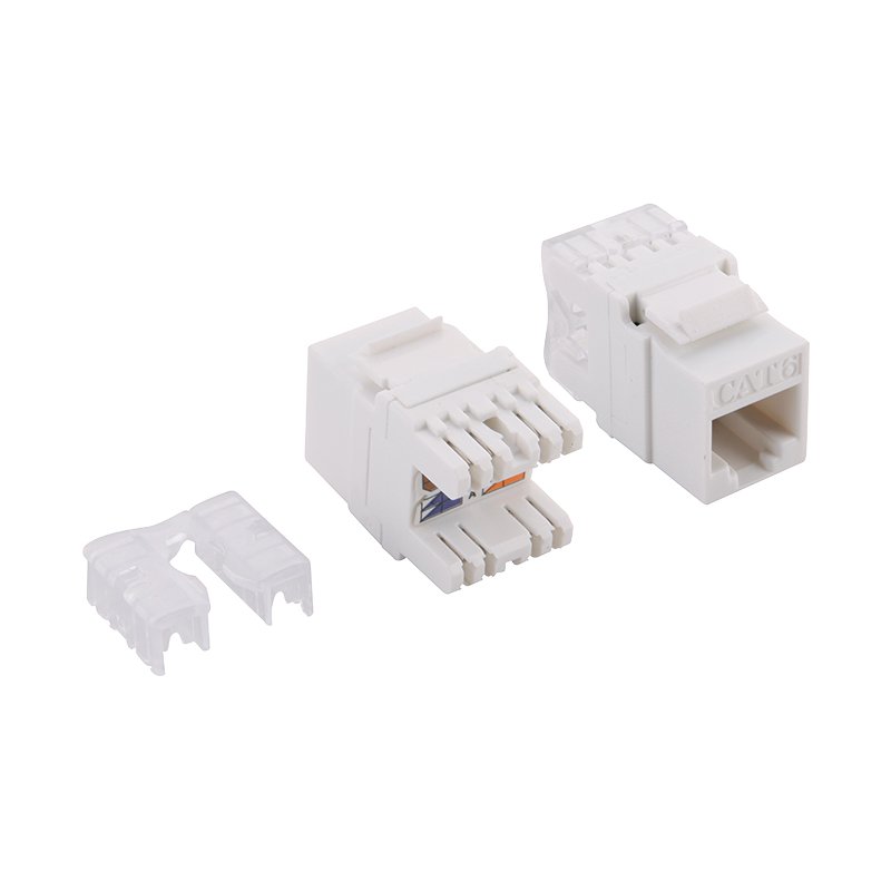 LogiLink Professional keystone module category 6, class E, LSA connection technology, grey