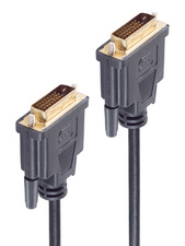 shiverpeaks DVI kabel DVI-D 24+1, zwart, 1 meter