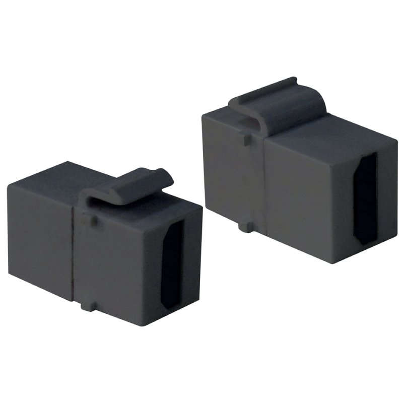 LogiLink Professional connecteur de couplage HDMI modulaire, blanc, keystone, contacts dorés