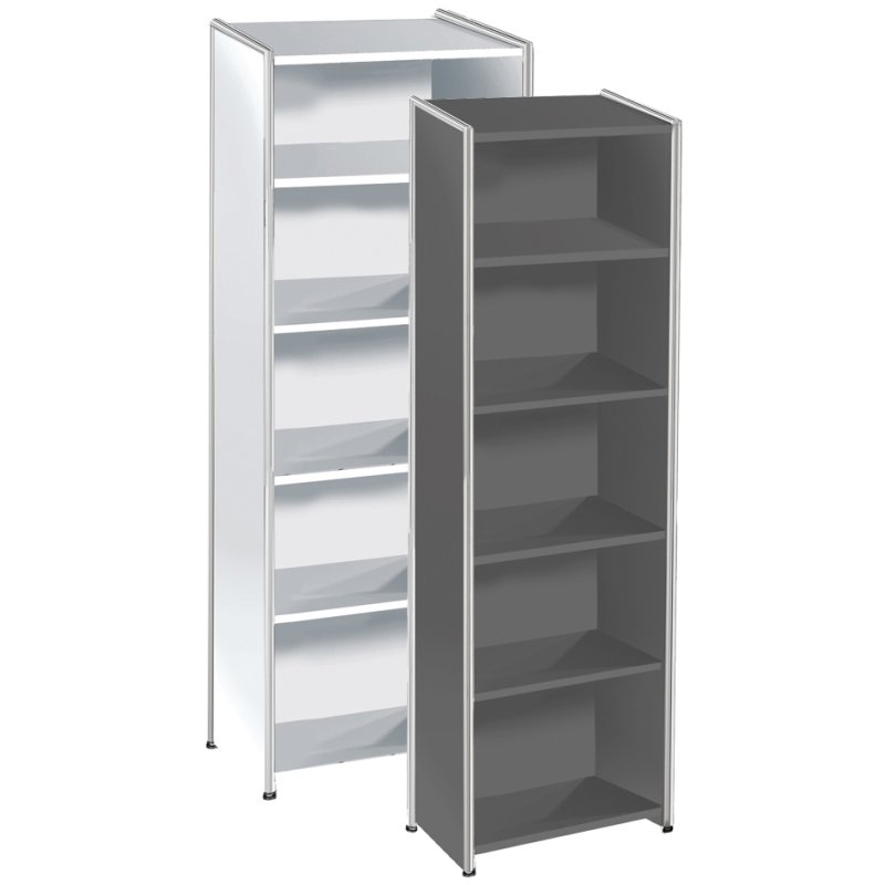kerkmann armoire ARTLINE, 5 hauteurs de classeur, 800×380×1850 mm, blanc