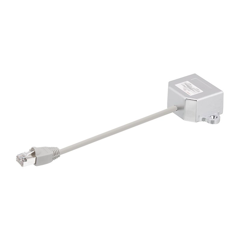 LogiLink Professional Adaptateur RJ45 T, passage parallèle, blindé, 0,15 m