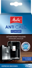 Melitta ontkalkingspoeder Anti Calc, koffieautomaten, 2×40 g