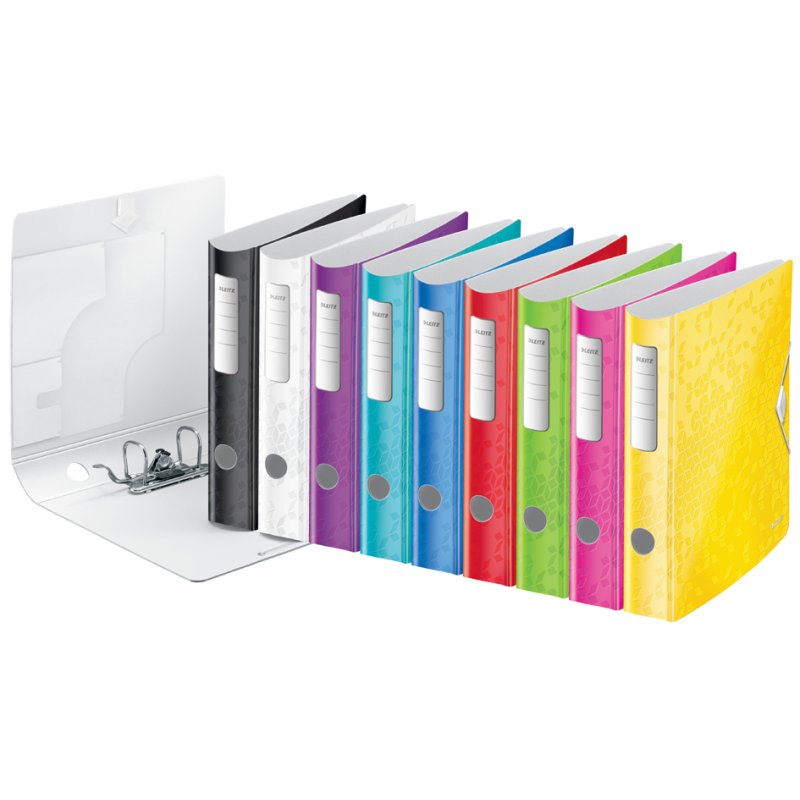 LEITZ classeur Active WOW, 180 degrés, vert, 80 mm