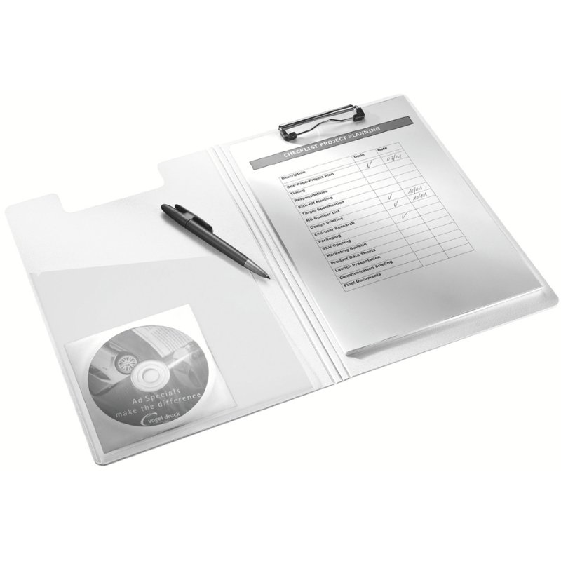 LEITZ porte-bloc WOW A4, mousse polyfoam, bleu glacier, 75 feuilles