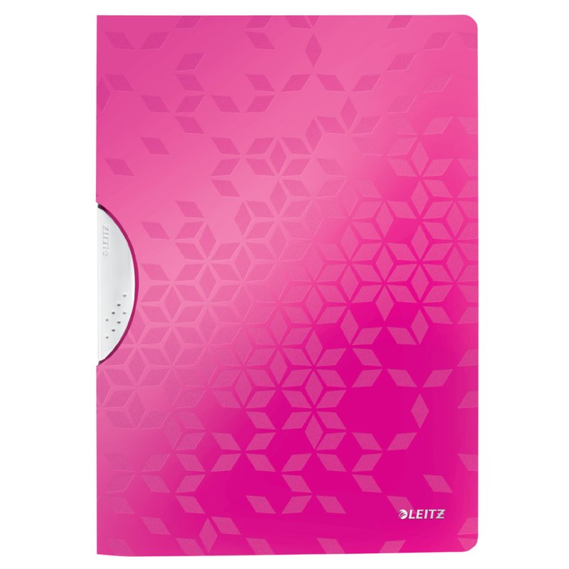LEITZ pince-notes WOW ColorClip A4, jaune-métallisé, 30 feuilles