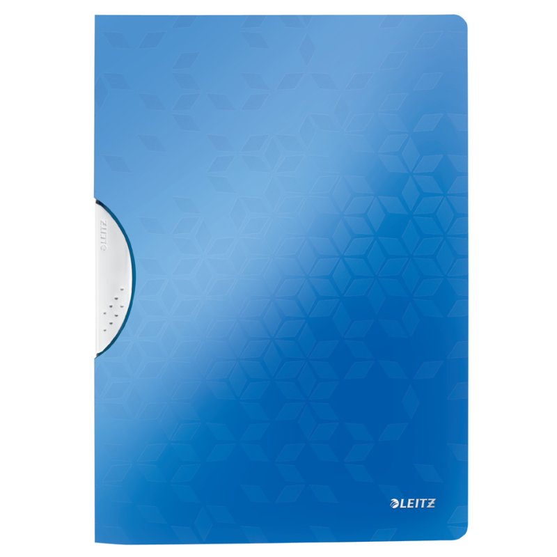 LEITZ pince-notes WOW ColorClip A4, jaune-métallisé, 30 feuilles