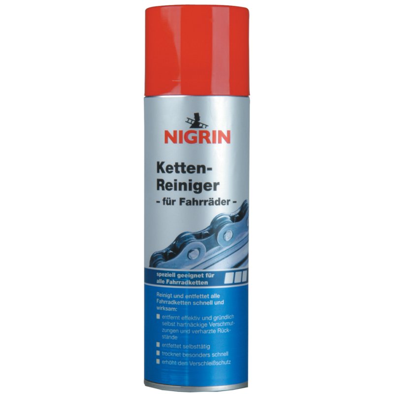 NIGRIN chain cleaner, fast-acting degreaser