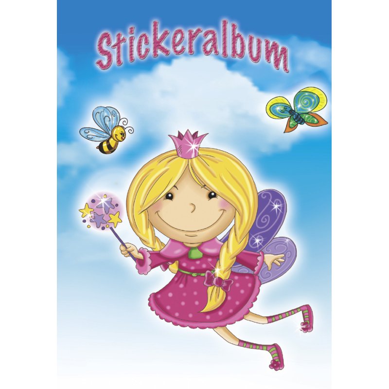 AVERY Zweckform stickeralbum Prinsesje, A5, 16 pagina's