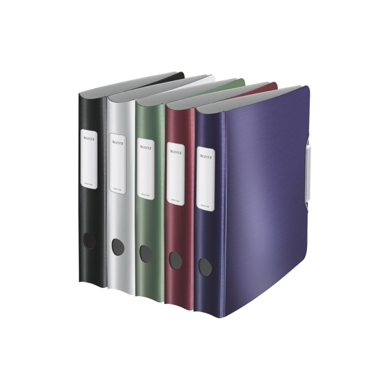 LEITZ classeur Active Style 180°, bleu titane, 80 mm