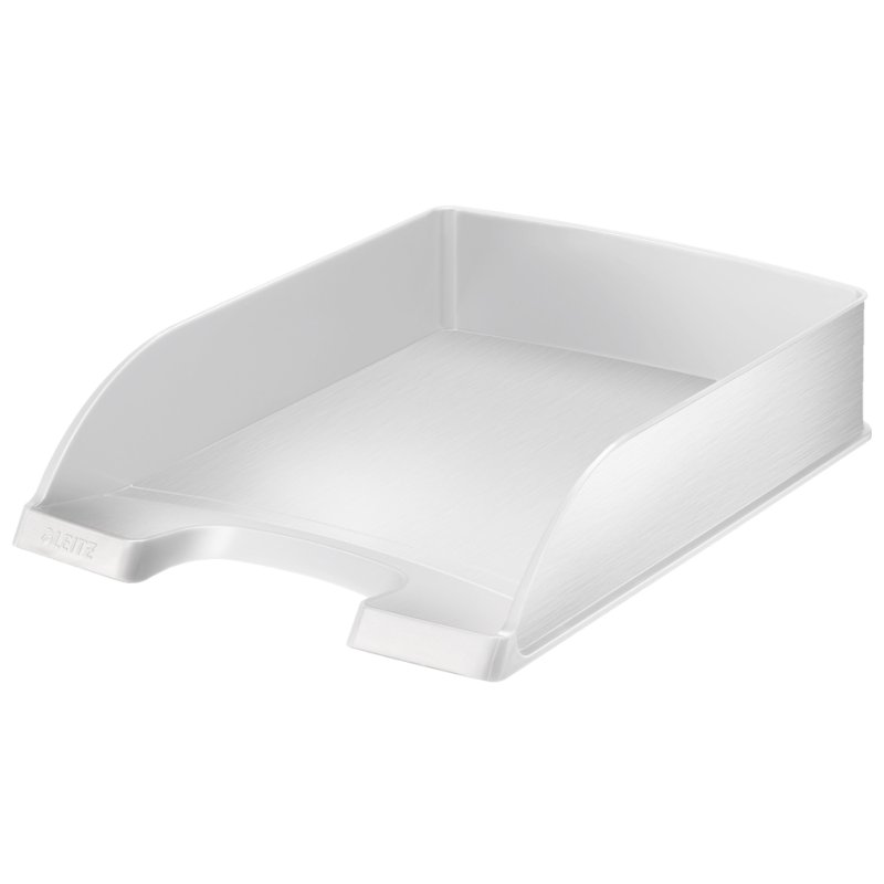 LEITZ corbeille à courrier Style A4, polystyrène, blanc arctique