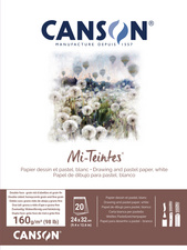CANSON tekenpapier Mi-Teintes blok, 240 × 320 mm, 160 g/m², 20 vel