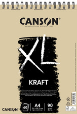 CANSON schets- en studeerkraftblok XL, A3, kraftpapier gerippt, 60 vel