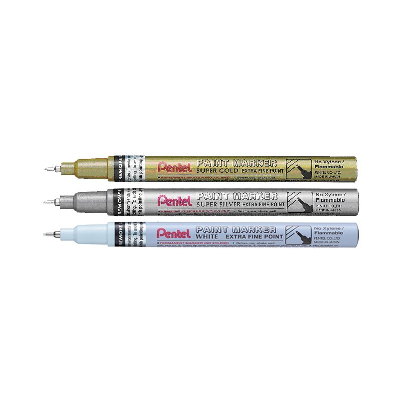 Pentel marqueur à peinture PAINT MARKER MFP10, or, 0,35 mm