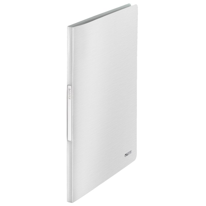 LEITZ chemise de présentation Style A4, blanc arctique, 40 pochettes