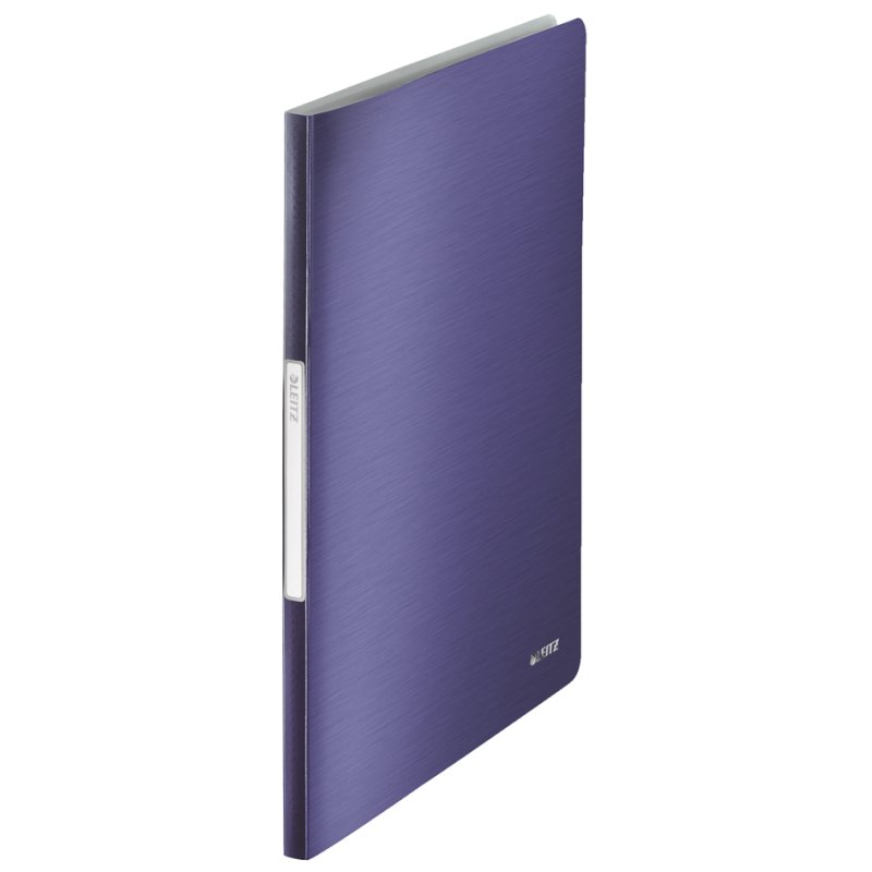 LEITZ chemise de présentation Style A4, blanc arctique, 40 pochettes