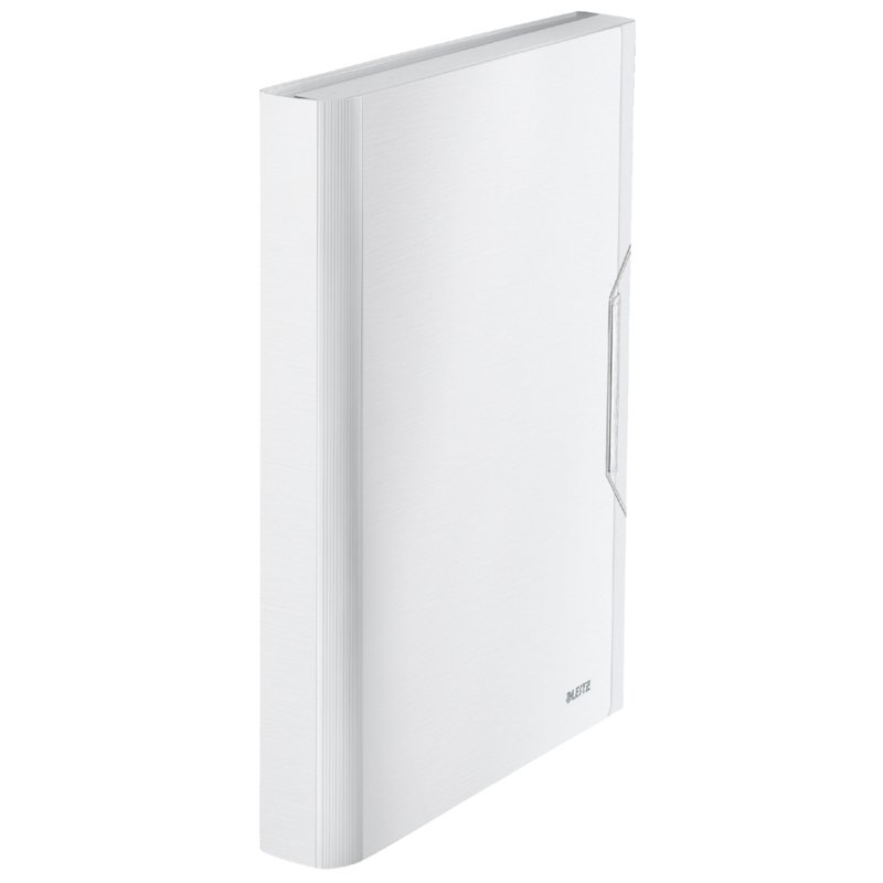 LEITZ chemise extensible Style A4, PP, 6 compartiments, blanc arctique