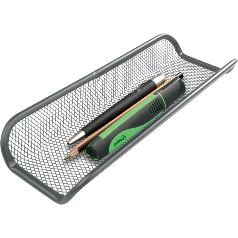 helit pen tray wire metal, black, 245×95×35 mm